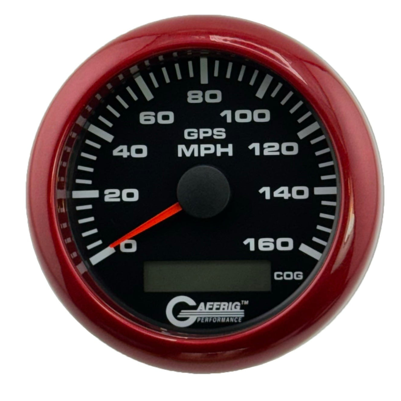 GAFFRIG PART #184027 3 3/8 INCH GPS ANALOG 160 MPH SPEEDOMETER GAUGE KIT BLACK