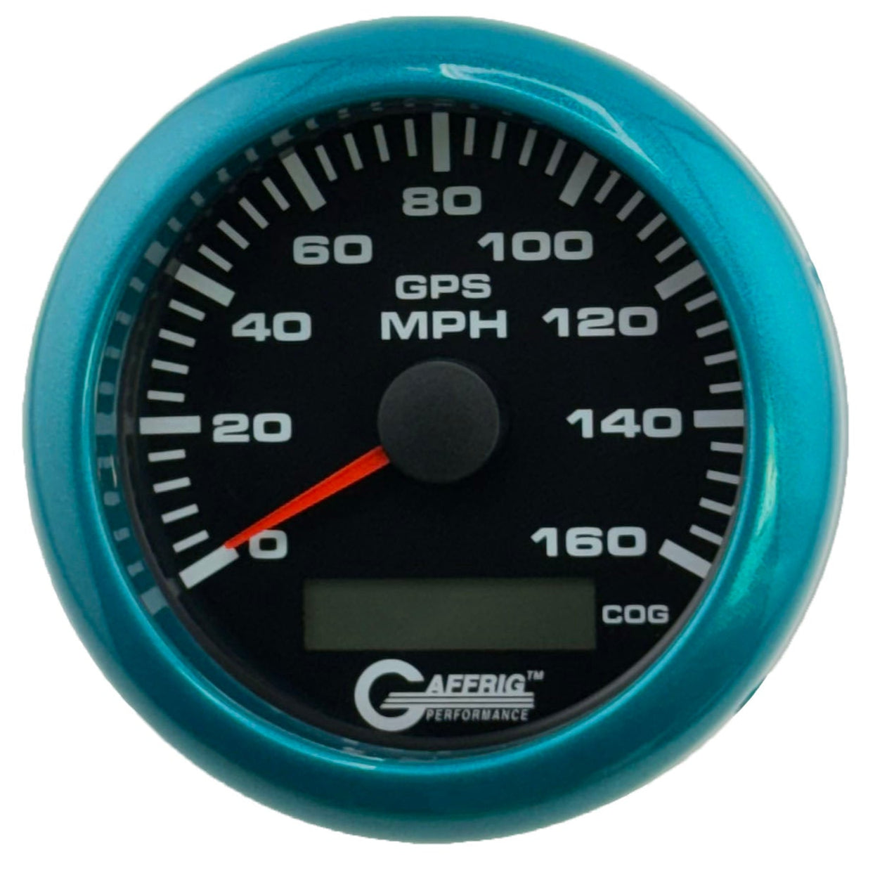 GAFFRIG PART #184027 3 3/8 INCH GPS ANALOG 160 MPH SPEEDOMETER GAUGE KIT BLACK