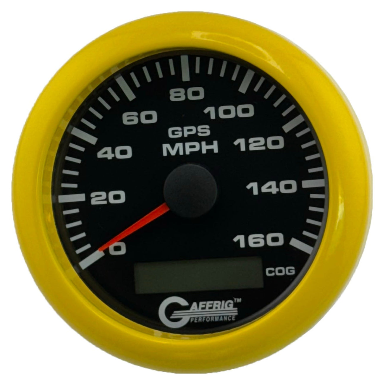 GAFFRIG PART #184027 3 3/8 INCH GPS ANALOG 160 MPH SPEEDOMETER GAUGE KIT BLACK