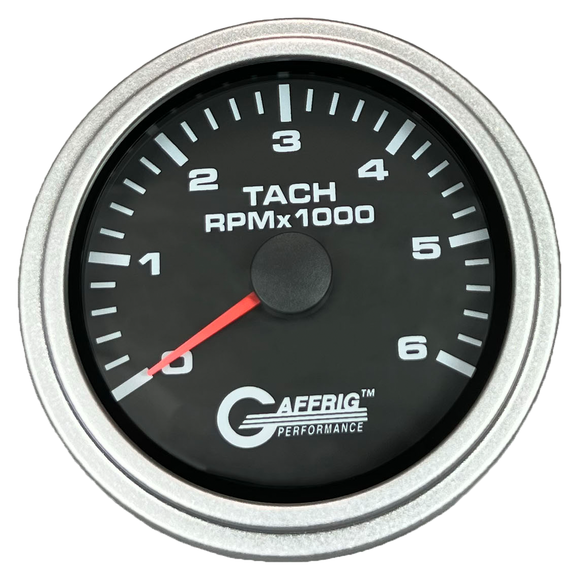 #184252 3 3/8 INCH ELECTRIC TACHOMETER 0-6000 RPM BLACK Platinum / Step