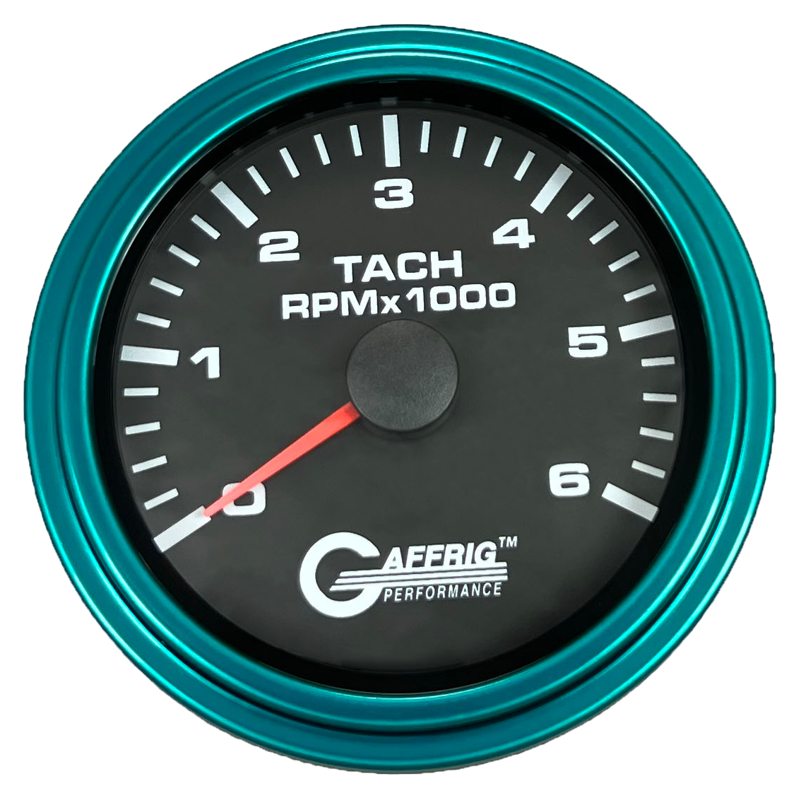 #184252 3 3/8 INCH ELECTRIC TACHOMETER 0-6000 RPM BLACK Teal / Step