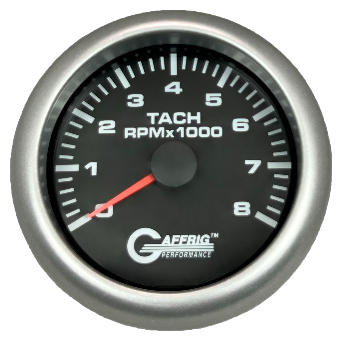 #184254 3 3/8 INCH ELECTRIC TACHOMETER 0-8000 RPM BLACK Platinum / Step