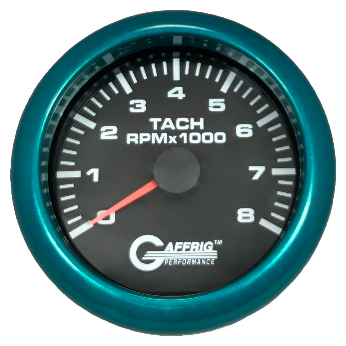 #184254 3 3/8 INCH ELECTRIC TACHOMETER 0-8000 RPM BLACK Teal / Step