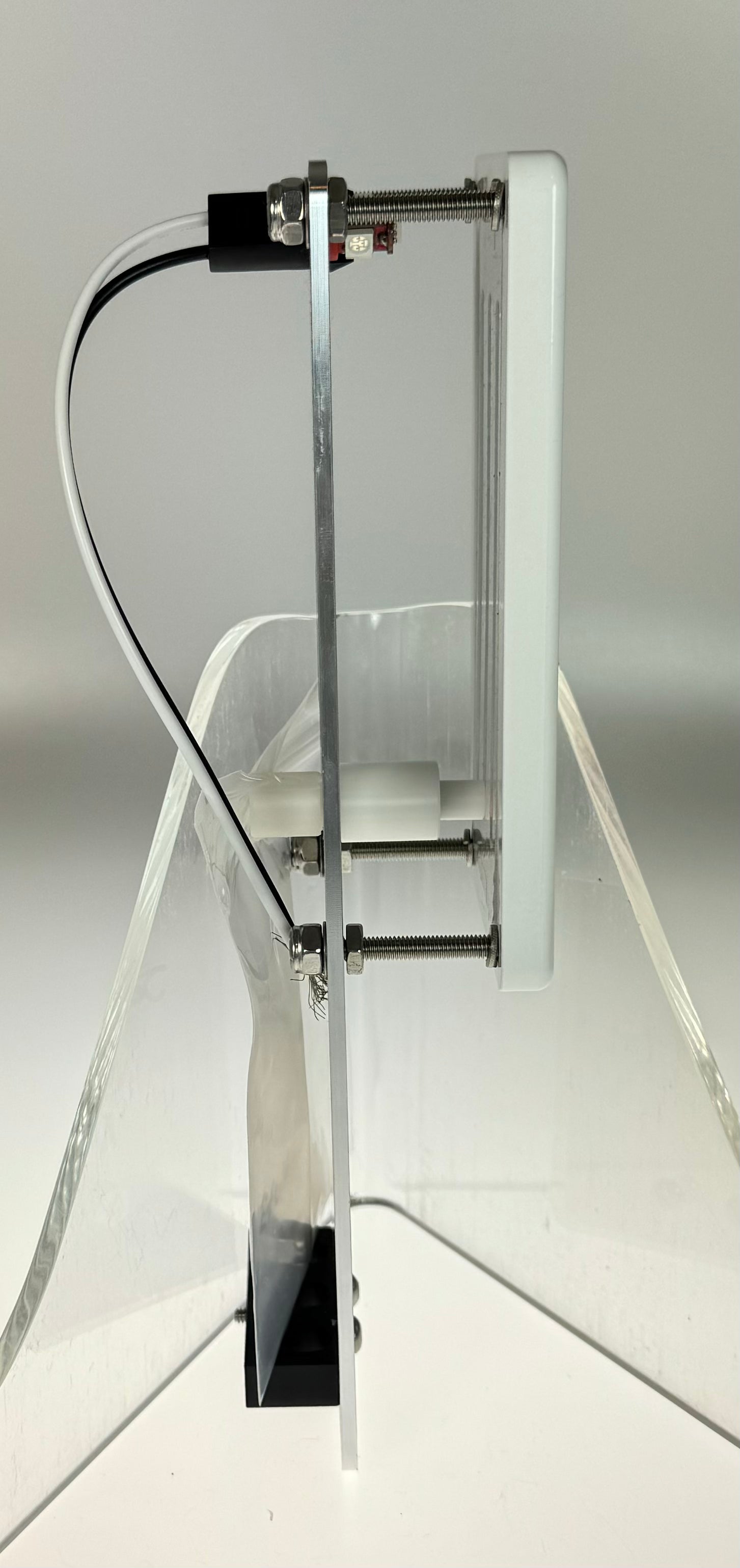 GAFFRIG PART #200 MECHANICAL INDICATOR, 1 DRIVE, MERCURY-CARD - WHITE DIAL WHITE