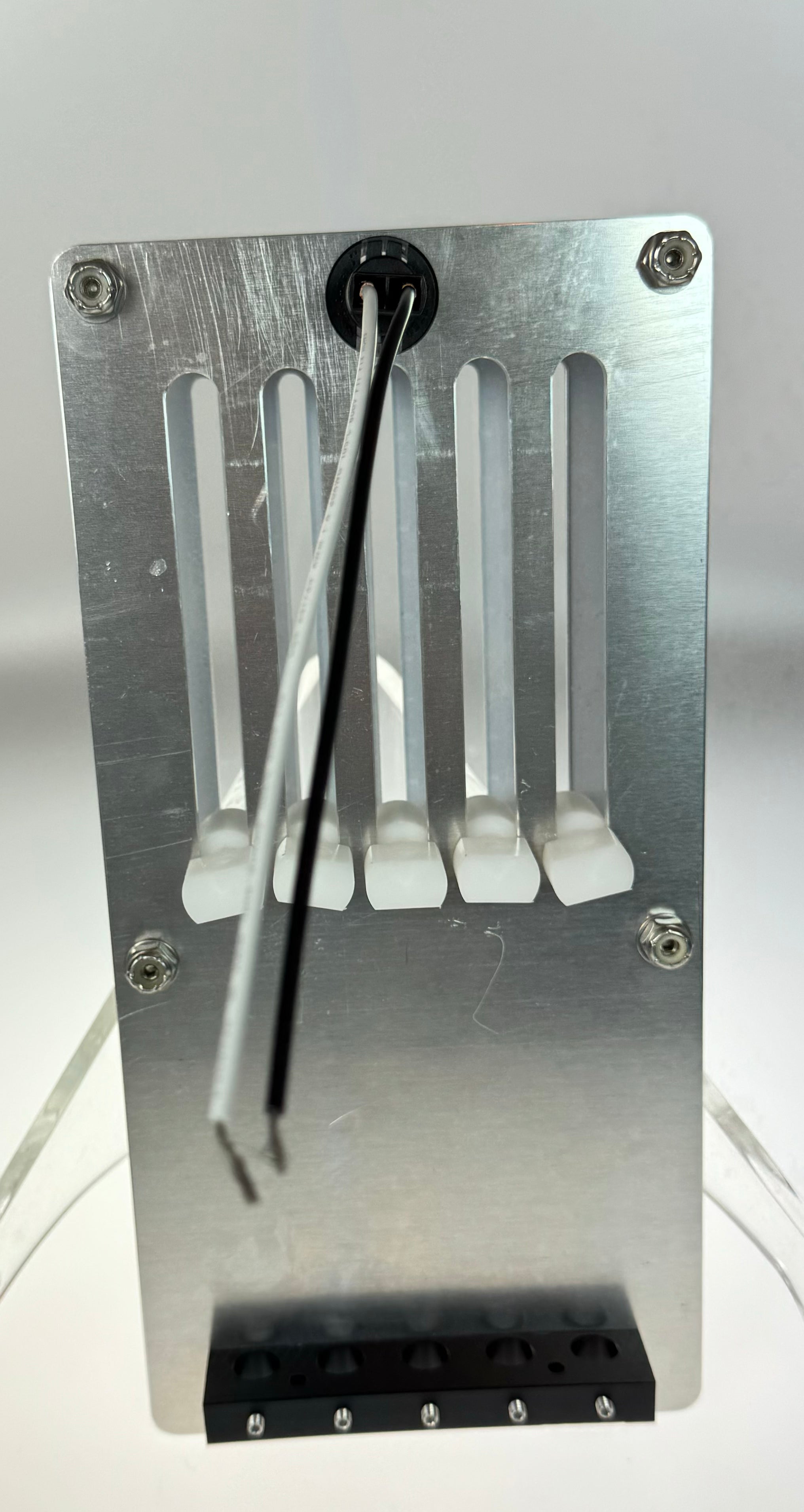 GAFFRIG PART #206 MECHANICAL INDICATOR, 3 DRIVES/2 TABS, MERCURY- CARD White