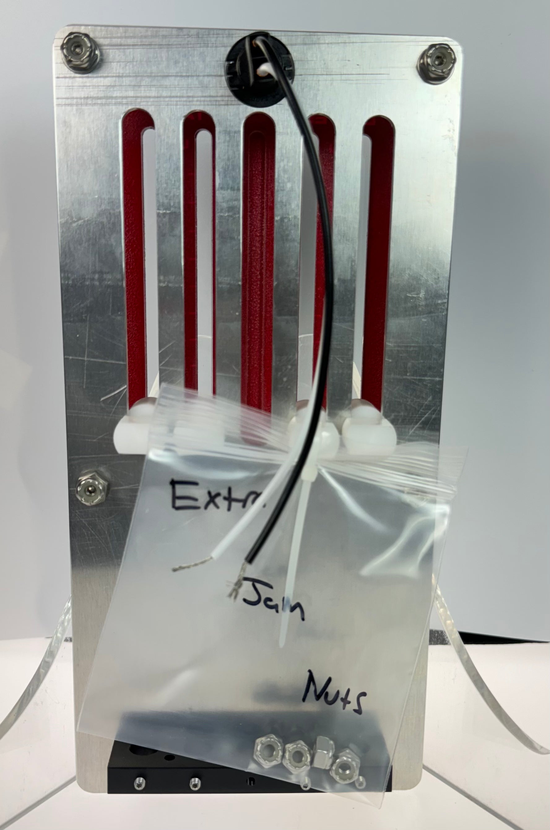 GAFFRIG PART #215 MECHANICAL INDICATOR, 2 DRIVES/2 TABS, MERCURY-BLACK CARD Black