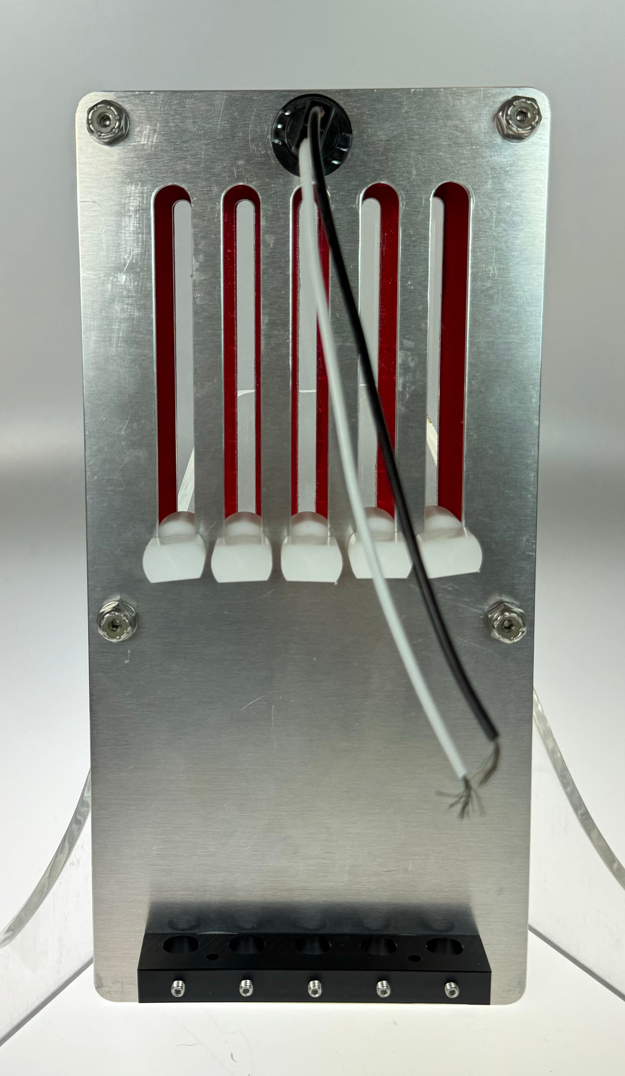 GAFFRIG PART #216 MECHANICAL INDICATOR, 3 DRIVES/2 TABS, MERCURY-BLACK CARD Black