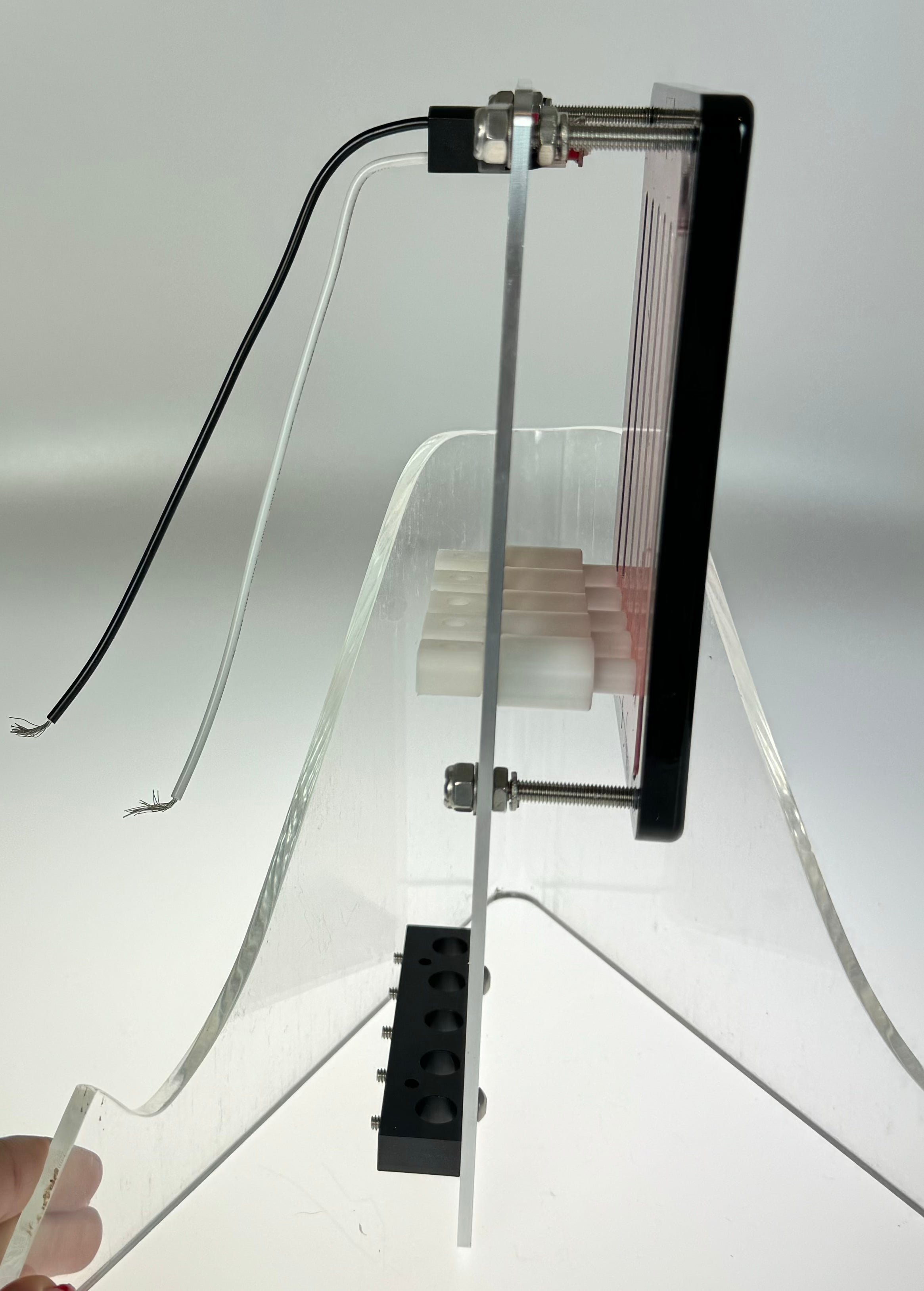 GAFFRIG PART #216 MECHANICAL INDICATOR, 3 DRIVES/2 TABS, MERCURY-BLACK CARD Black