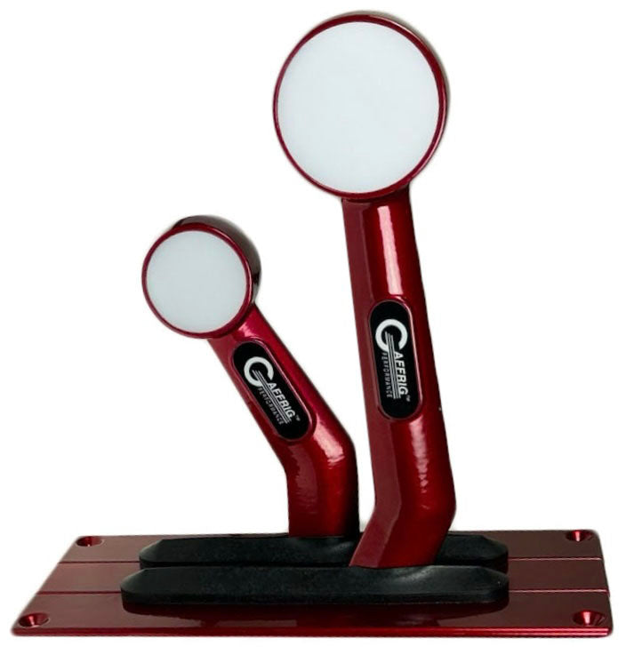 GAFFRIG PART #3108 2 HANDLE 1 SHIFT/ 1 THROTTLE LIGHTED CONTROL RED