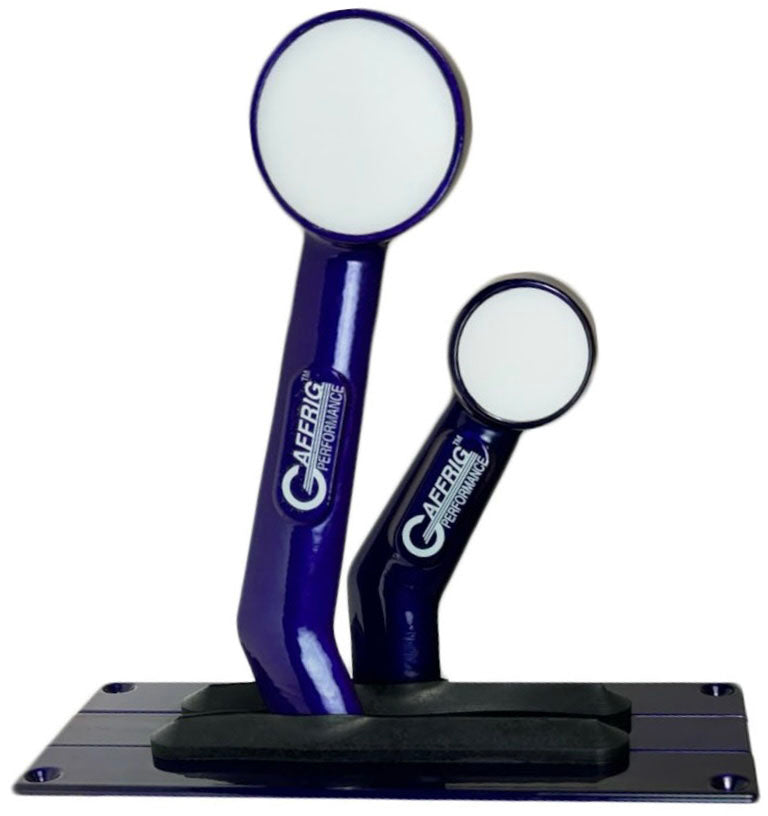 GAFFRIG PART #3108 2 HANDLE 1 SHIFT/ 1 THROTTLE LIGHTED CONTROL PURPLE