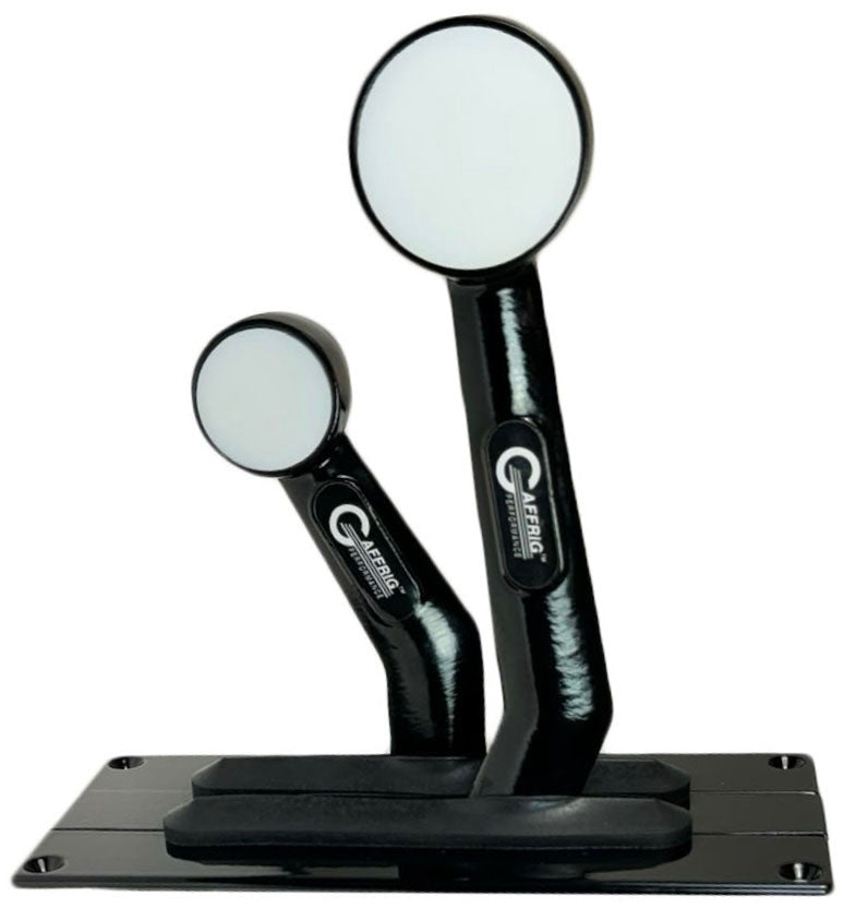 GAFFRIG PART #3108 2 HANDLE 1 SHIFT/ 1 THROTTLE LIGHTED CONTROL BLACK