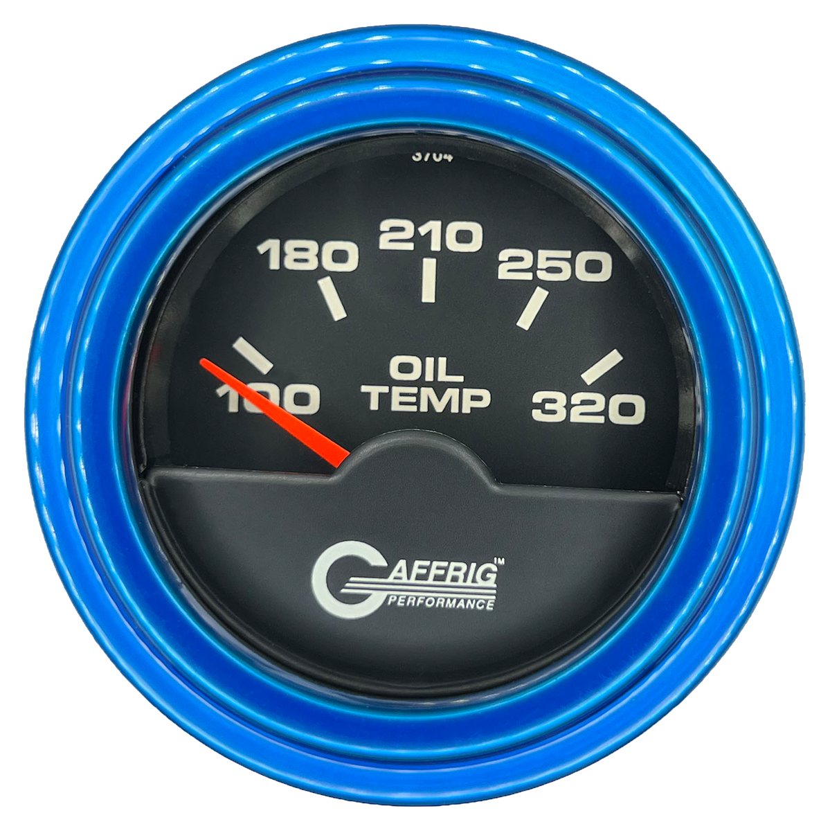 #5020 2 INCH ELECTRIC OIL TEMP. 100-320 F Black Blue / Step