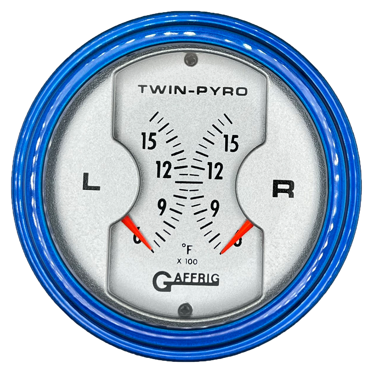 #6826 3 INCH MECHANICAL DUAL PLATINUM PYROMETER Blue / Step