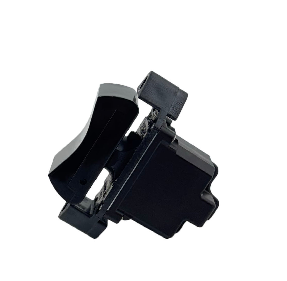 GAFFRIG PART #9305 MILITARY ROCKER SWITCH - DOUBLE POLE DOUBLE THROW - BLACK