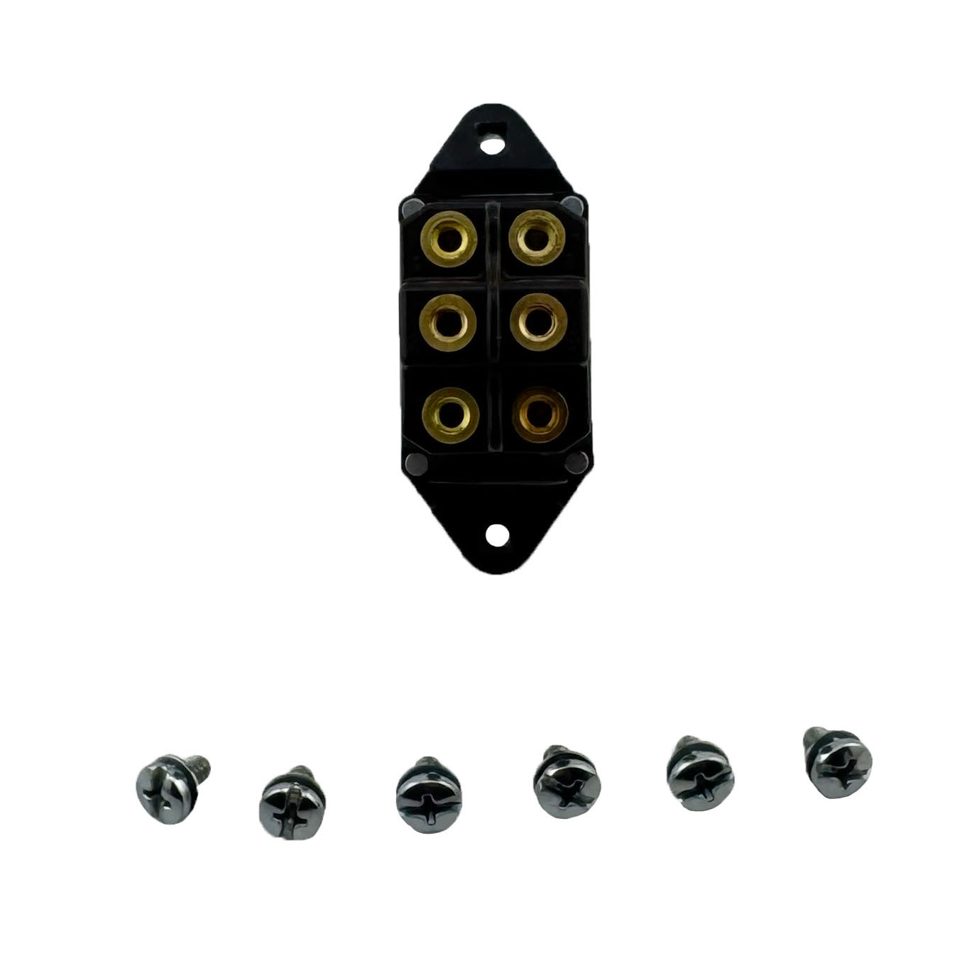 GAFFRIG PART #9305 MILITARY ROCKER SWITCH - DOUBLE POLE DOUBLE THROW - BLACK