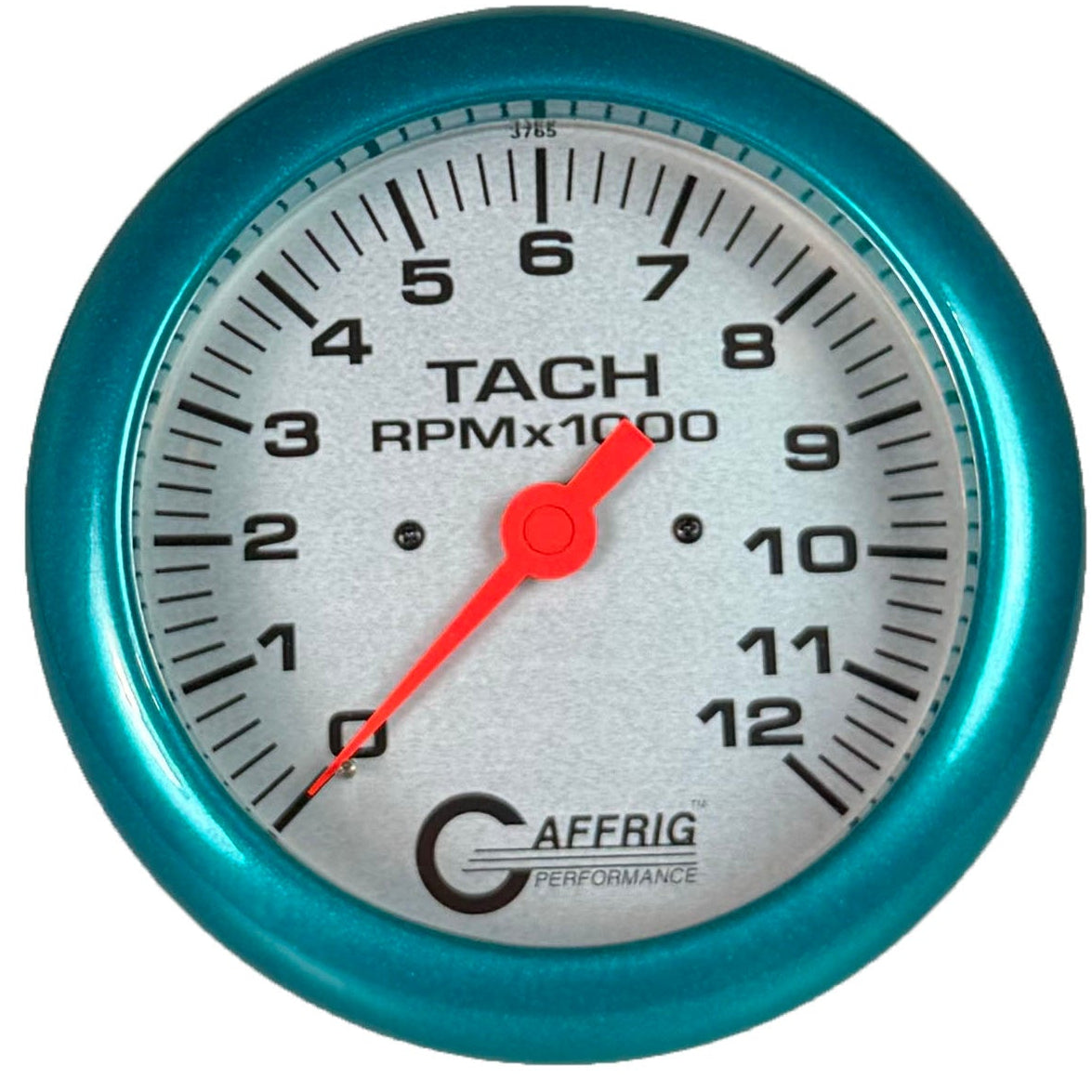 GAFFRIG PART #10021 4 5/8 INCH ELECTRIC TACHOMETER MARINE BOAT GAUGE 0-12000 RPM PLATINUM