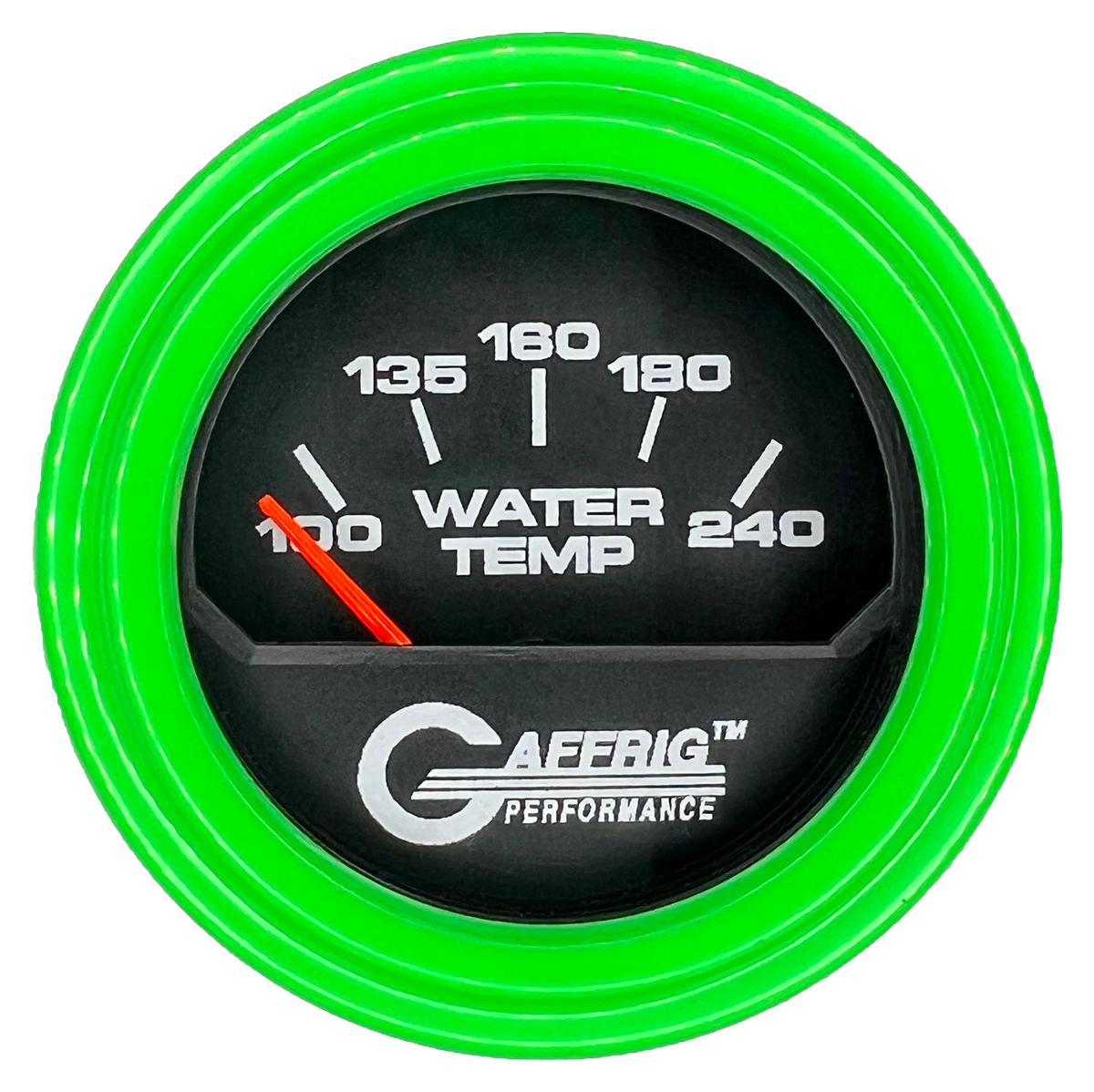 #195040 2 INCH ELECTRIC WATER TEMP. 100-240 F Black Lime Green / Step
