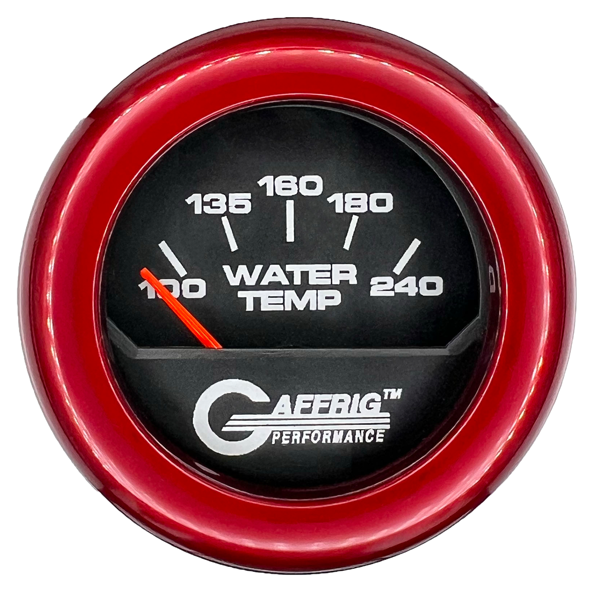 #195040 2 INCH ELECTRIC WATER TEMP. 100-240 F Black Red / Step