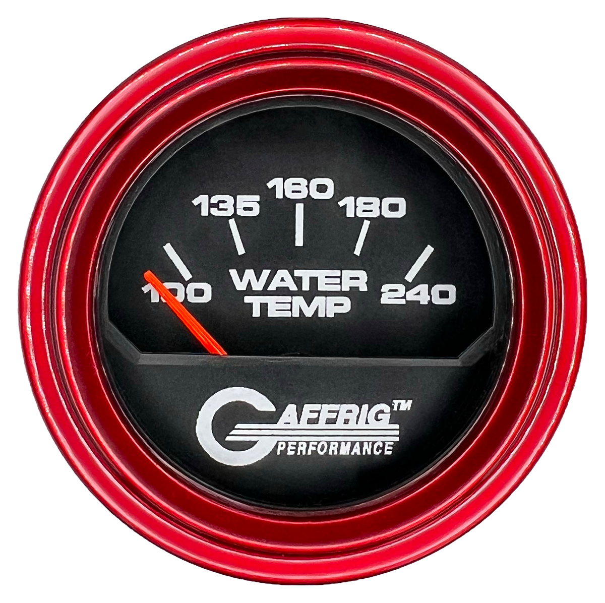 #195040 2 INCH ELECTRIC WATER TEMP. 100-240 F Black Red / Step