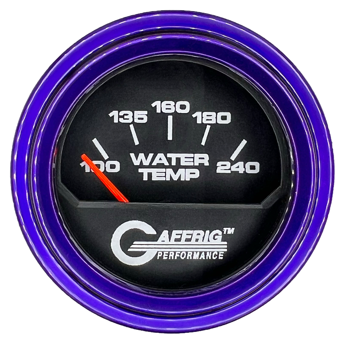 #195040 2 INCH ELECTRIC WATER TEMP. 100-240 F Black Purple / Step