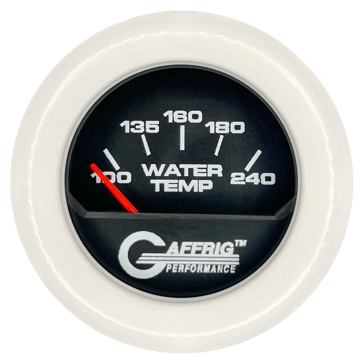 #195040 2 INCH ELECTRIC WATER TEMP. 100-240 F Black White / Step