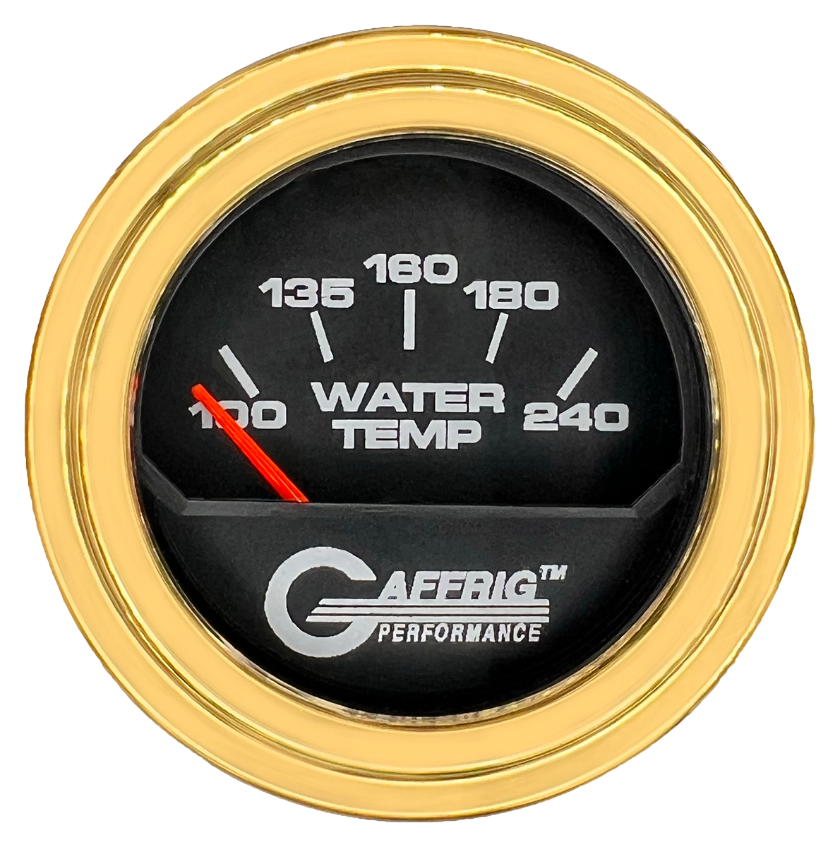 #195040 2 INCH ELECTRIC WATER TEMP. 100-240 F Black Gold / Step