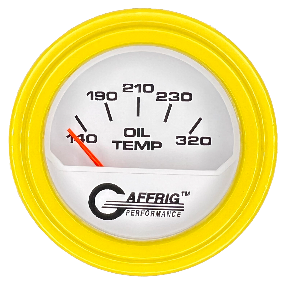 #195520 2 INCH ELECTRIC OIL TEMP. 100-320 F White Yellow / Step
