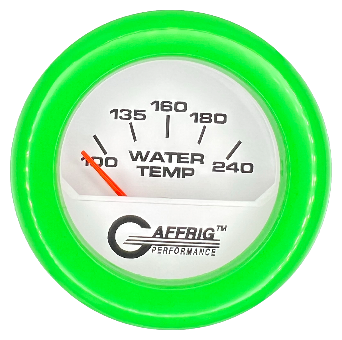 #195540 2 INCH ELECTRIC WATER TEMP. 100-240 F White Lime Green / Step