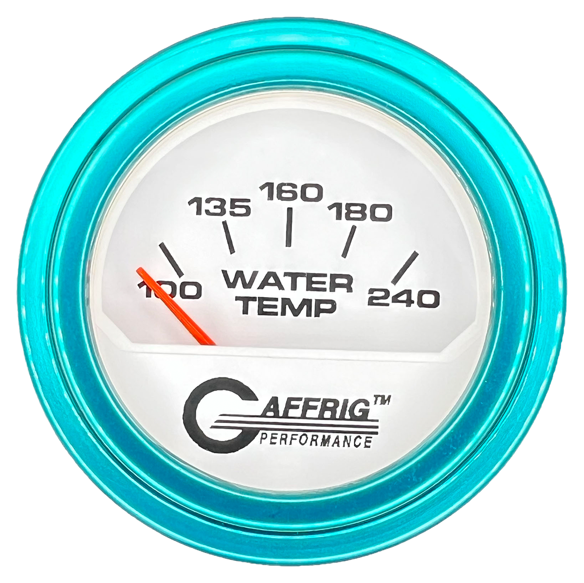 #195540 2 INCH ELECTRIC WATER TEMP. 100-240 F White Teal / Step