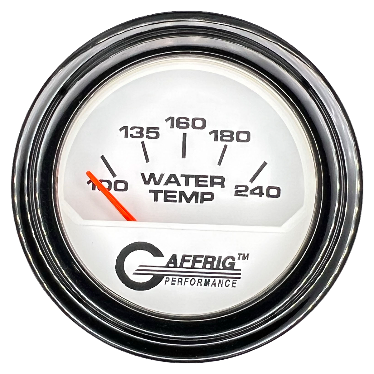 #195540 2 INCH ELECTRIC WATER TEMP. 100-240 F White Black / Step