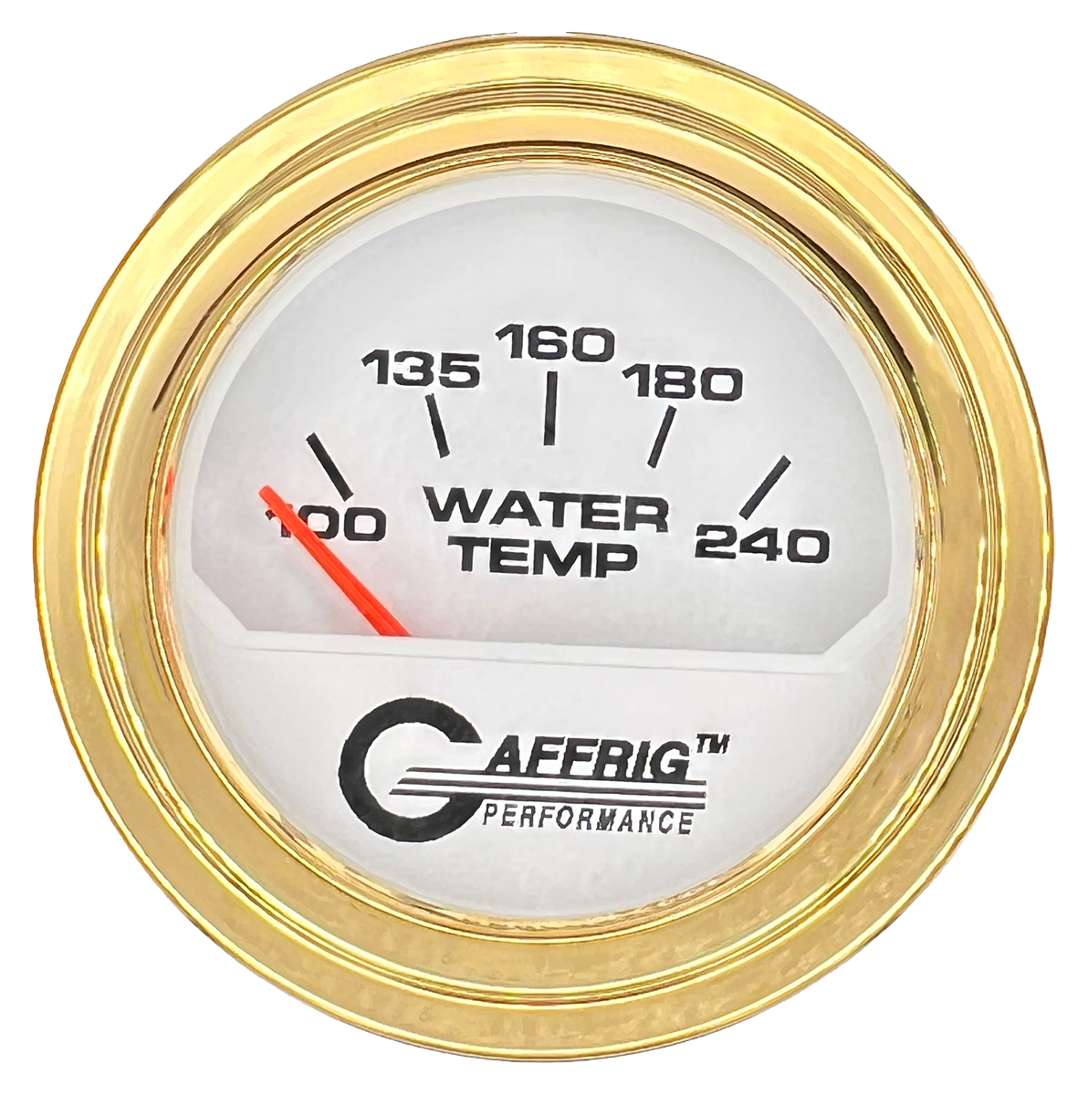#195540 2 INCH ELECTRIC WATER TEMP. 100-240 F White Gold / Step