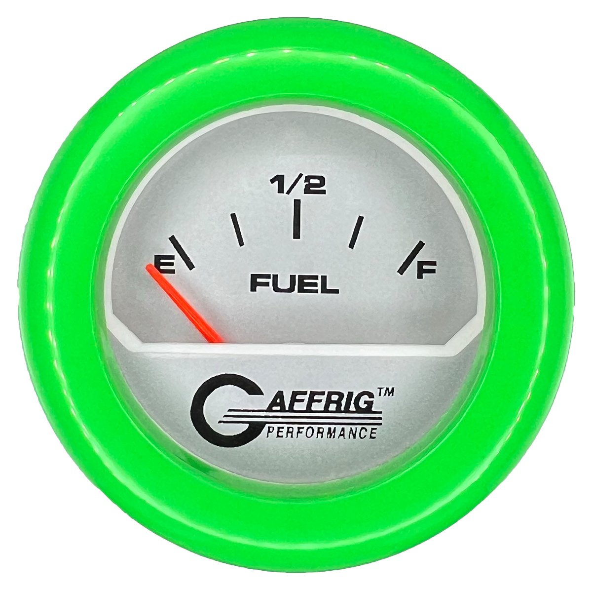 #195802 2 INCH ELECTRIC FUEL LEVEL 240-33~ PLATINUM Lime Green / Step