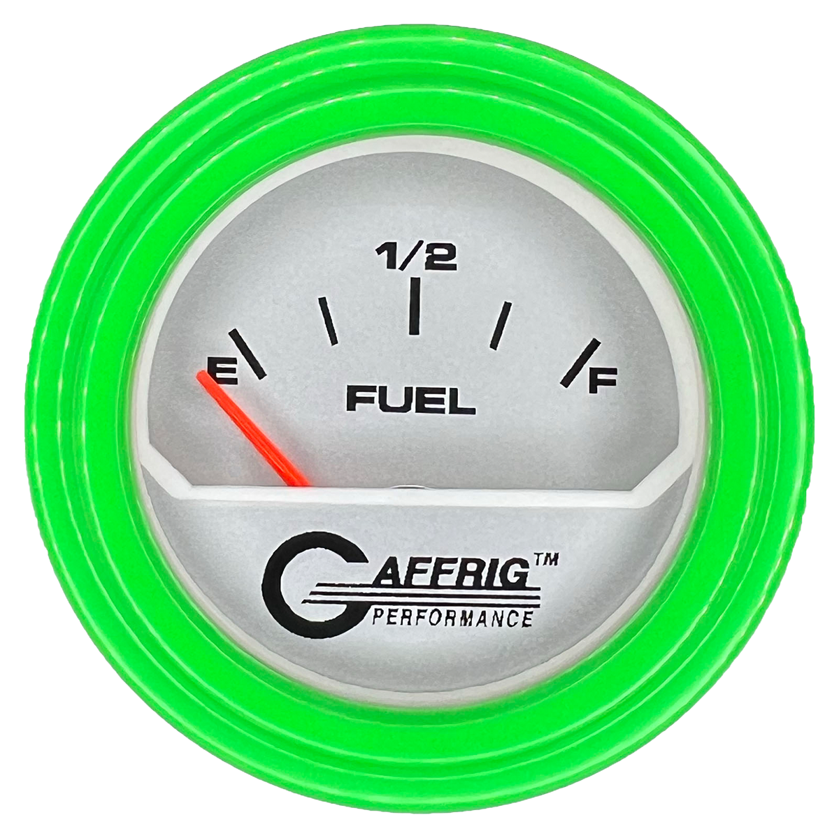 #195802 2 INCH ELECTRIC FUEL LEVEL 240-33~ PLATINUM Lime Green / Step