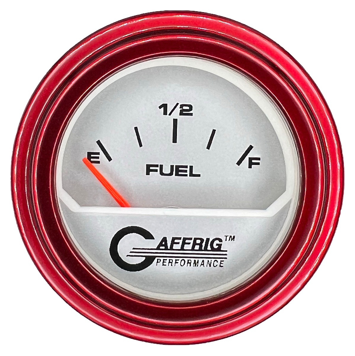 #195802 2 INCH ELECTRIC FUEL LEVEL 240-33~ PLATINUM Red / Step