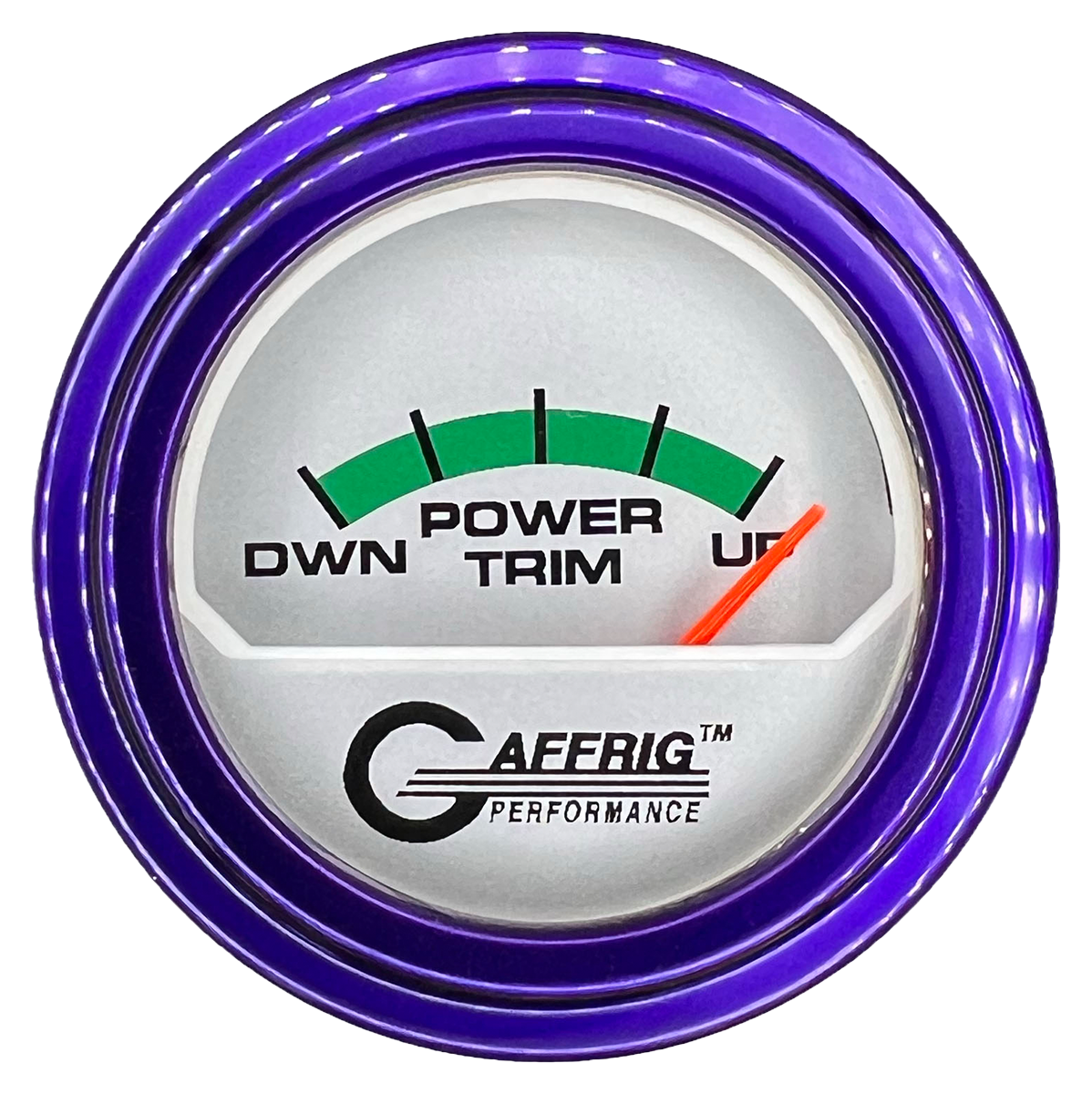#195826 2 INCH ELECTRIC TRIM METER MERCURY PLATINUM Purple / Step