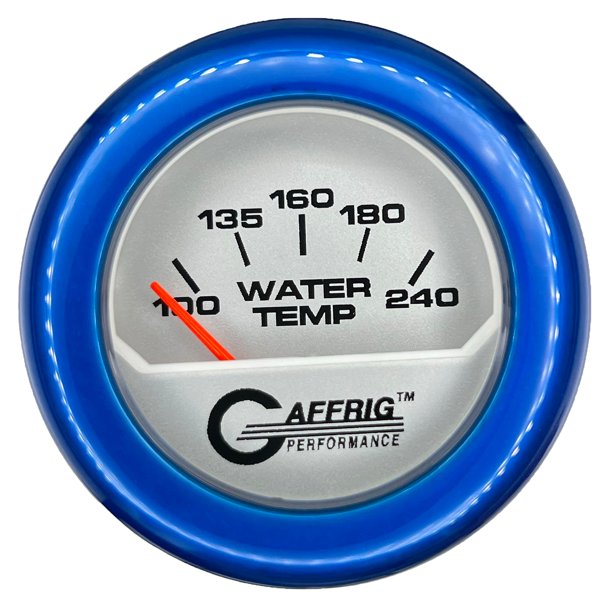#195840 2 INCH ELECTRIC WATER TEMP. 100-240 F PLATINUM Blue / Step