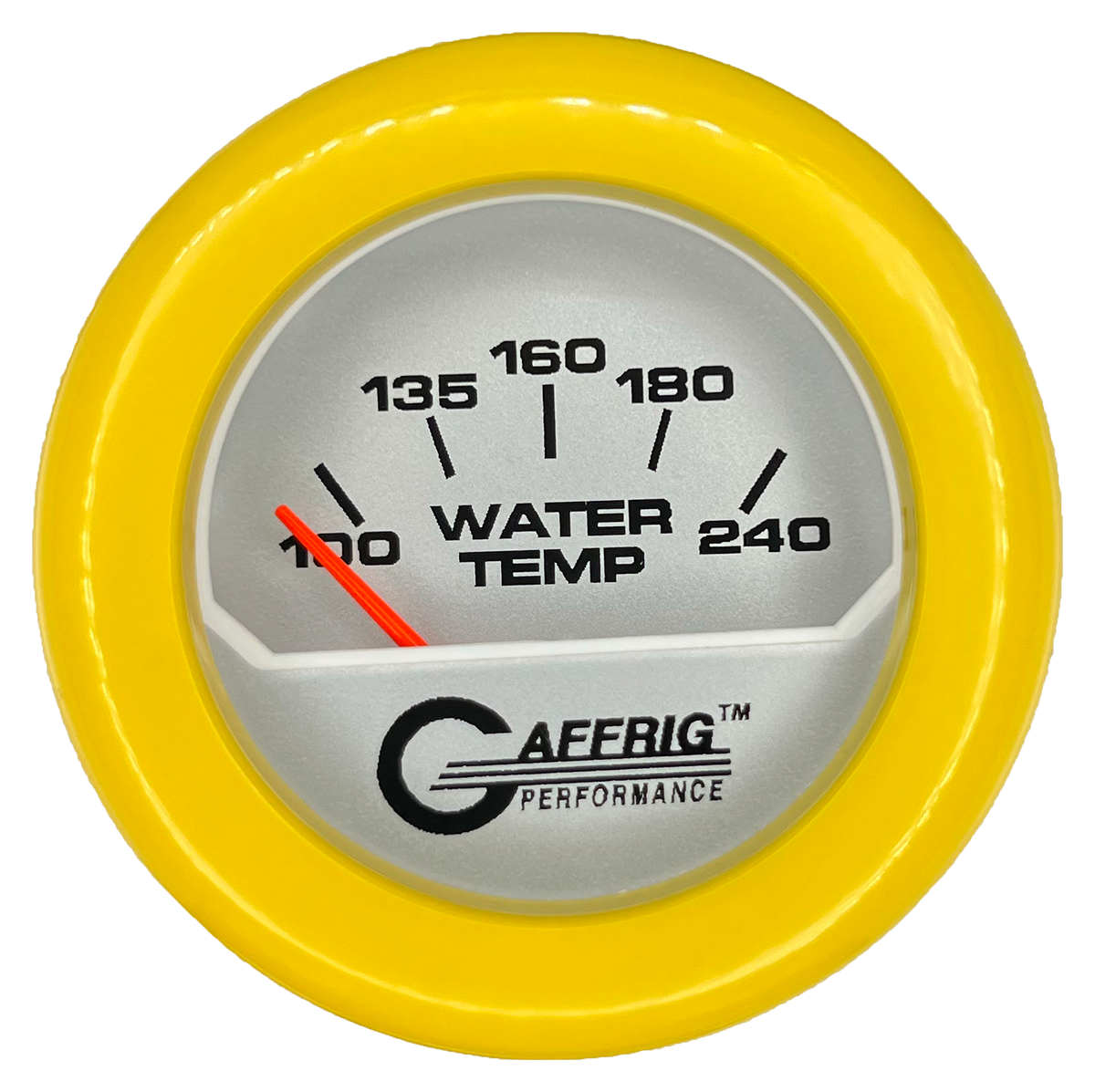 #195840 2 INCH ELECTRIC WATER TEMP. 100-240 F PLATINUM Yellow / Step