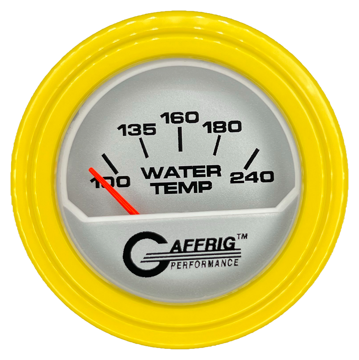 #195840 2 INCH ELECTRIC WATER TEMP. 100-240 F PLATINUM Yellow / Step