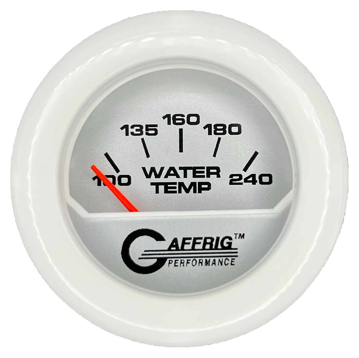 #195840 2 INCH ELECTRIC WATER TEMP. 100-240 F PLATINUM White / Step