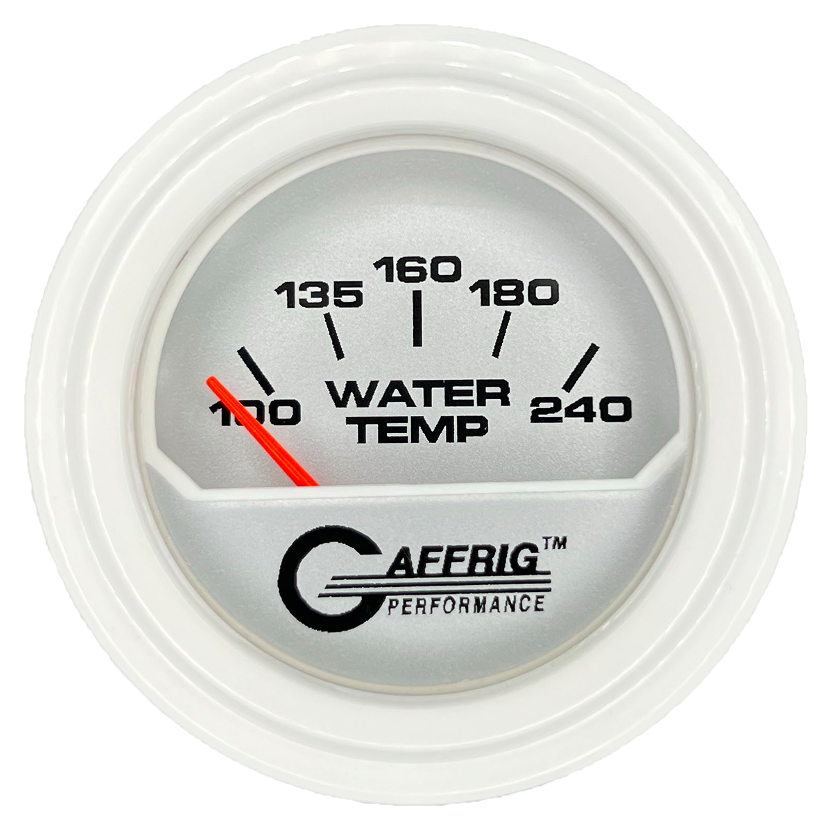 #195840 2 INCH ELECTRIC WATER TEMP. 100-240 F PLATINUM White / Step
