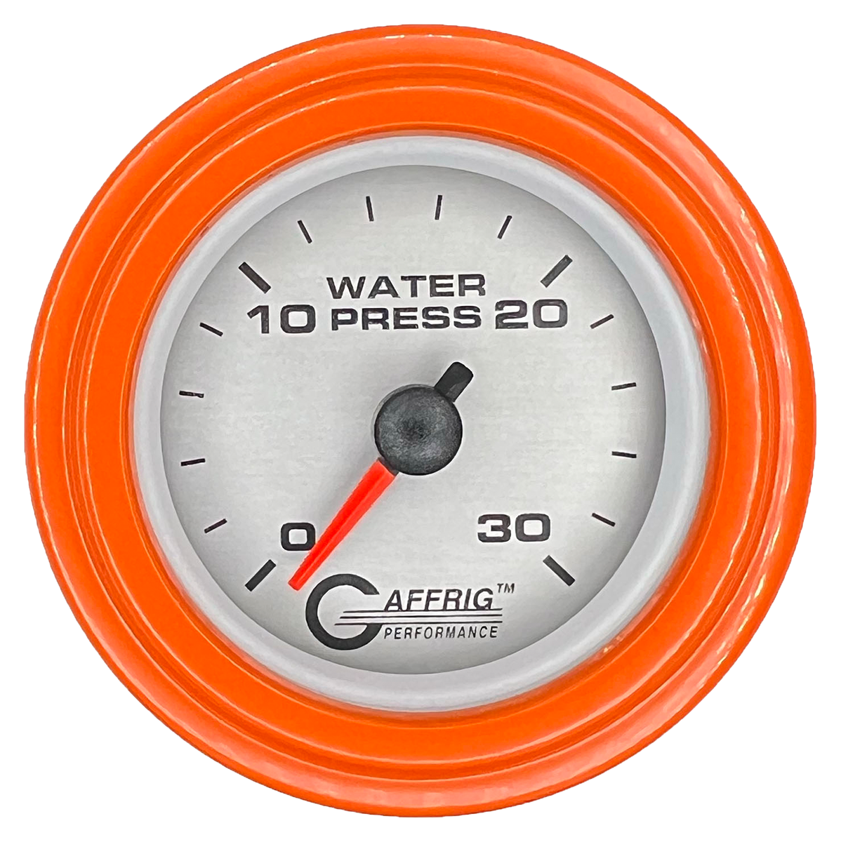 #196822 2 INCH MECHANICAL WATER PRESS. 0-30 PSI PLATINUM Orange / Step