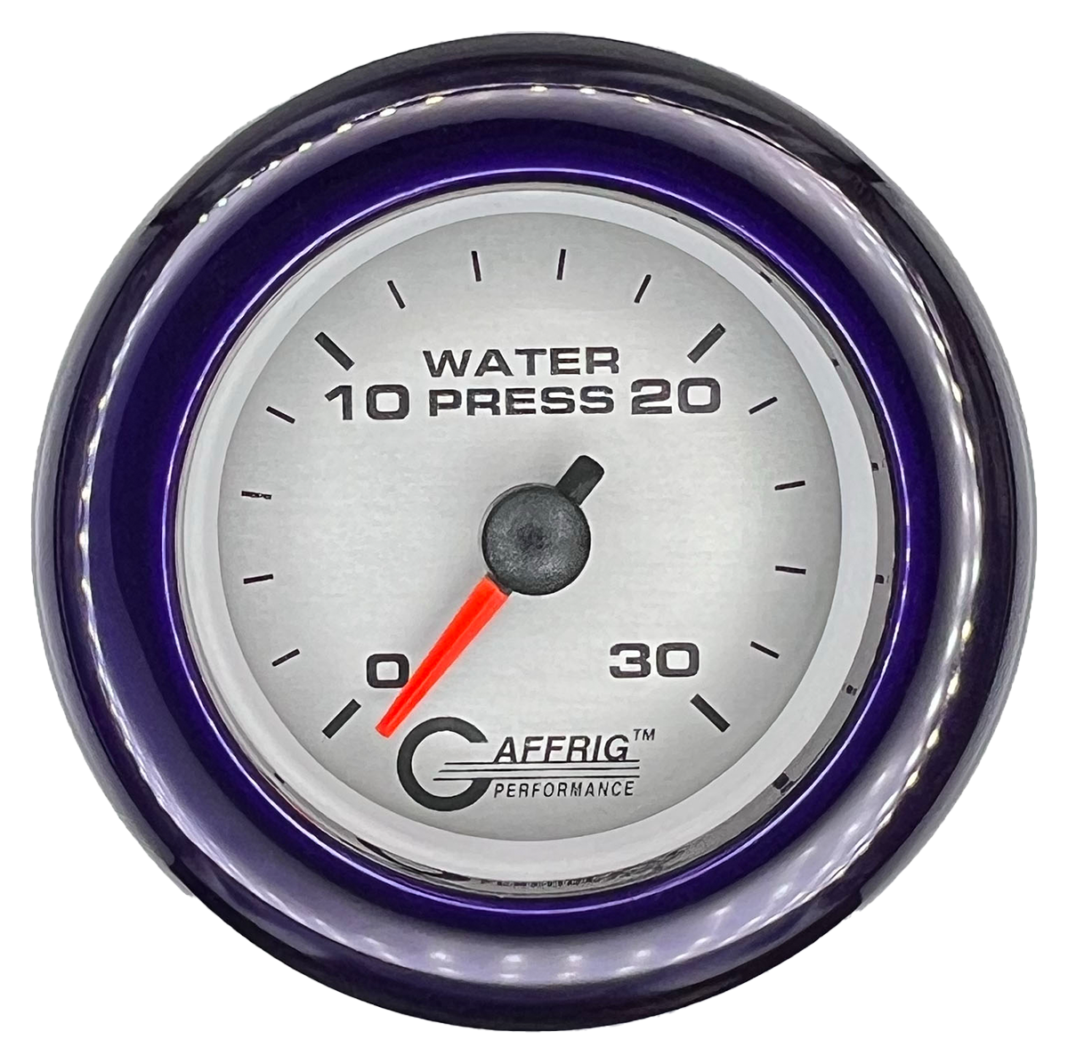 #196822 2 INCH MECHANICAL WATER PRESS. 0-30 PSI PLATINUM Purple / Step