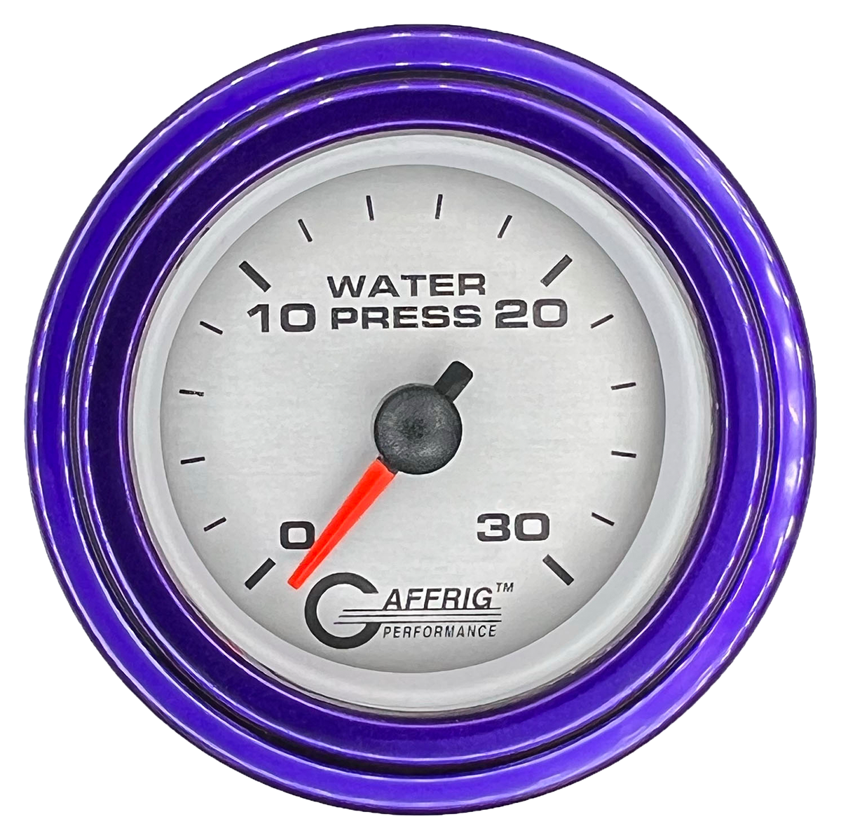 #196822 2 INCH MECHANICAL WATER PRESS. 0-30 PSI PLATINUM Purple / Step