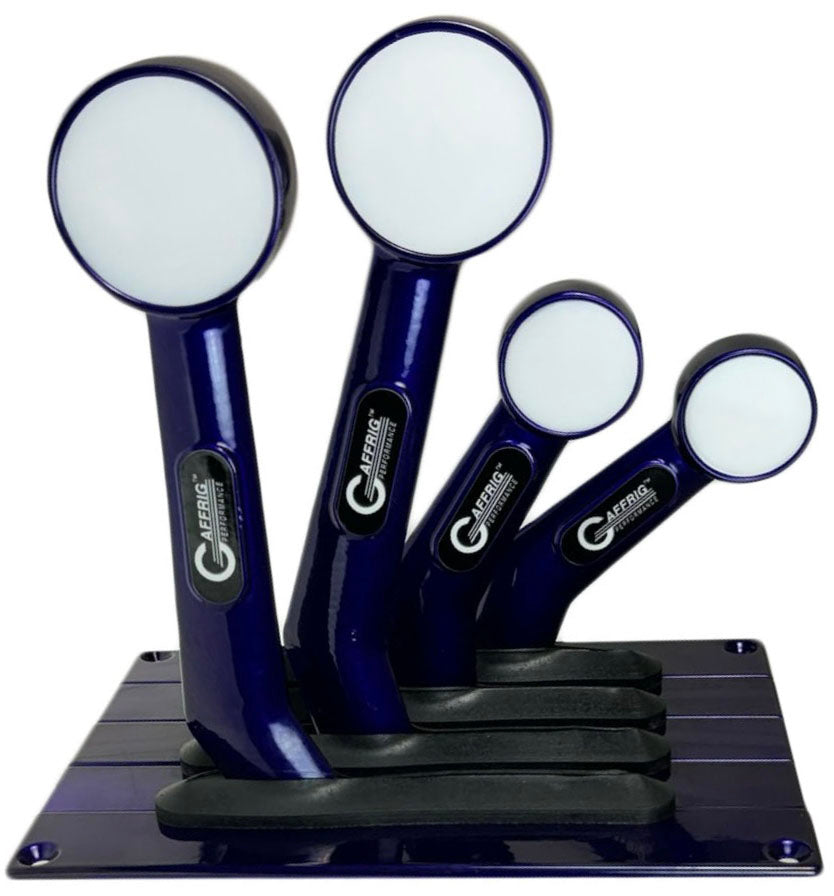 GAFFRIG PART #3114 4 HANDLE 2 SHIFT/ 2 THROTTLE LIGHTED CONTROL PURPLE