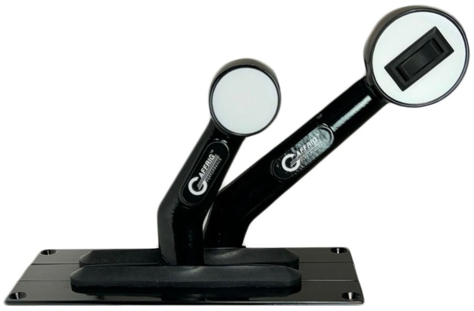 GAFFRIG PART #3308 2 HANDLE 1 SHIFT/ 1 THROTTLE/1 SWITCH/LIGHTED CONTROL