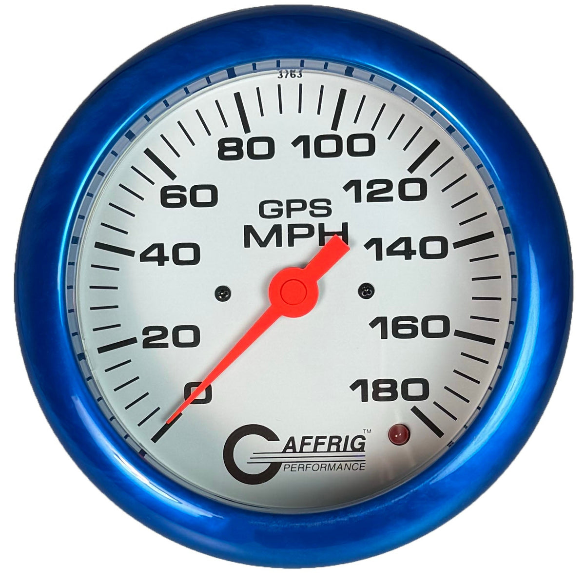 GAFFRIG PART #4545 4 5/8 INCH GPS ANALOG 180 MPH SPEEDOMETER MARINE BOAT GAUGE HEAD ONLY WHITE