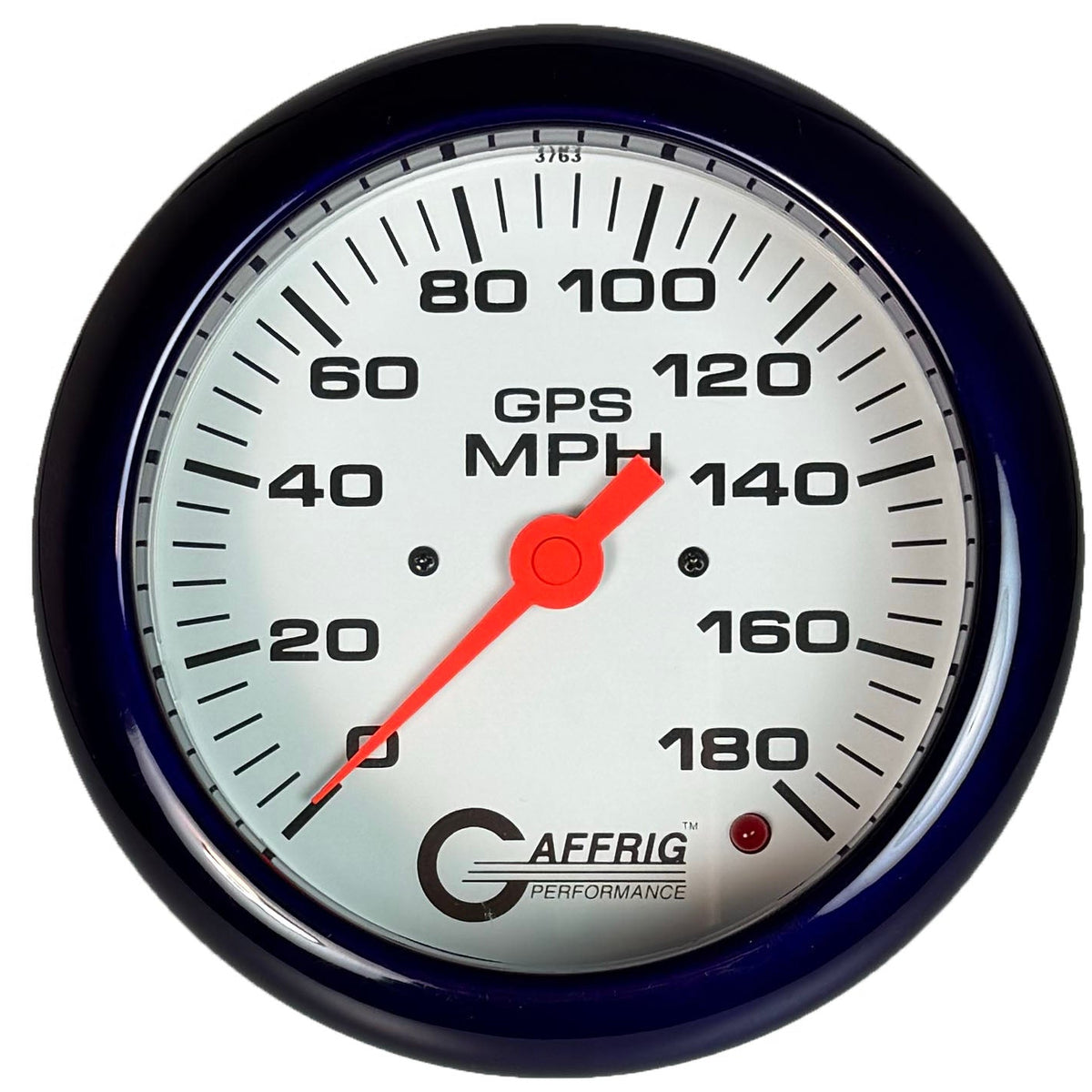 GAFFRIG PART #4546 4 5/8 INCH GPS ANALOG 180 MPH SPEEDOMETER MARINE BOAT GAUGE KIT WHITE