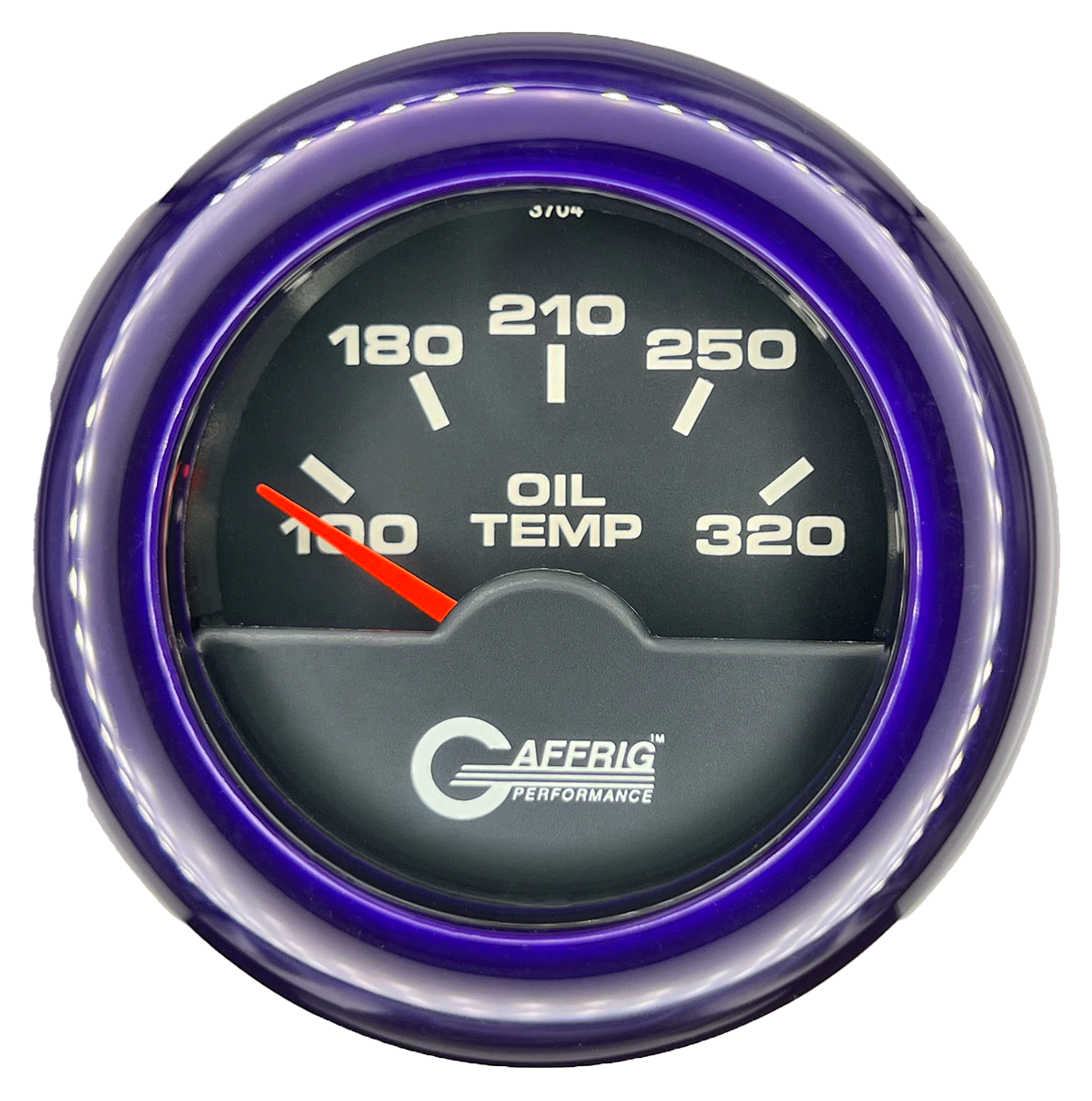 #5020 2 INCH ELECTRIC OIL TEMP. 100-320 F Black Purple / Step