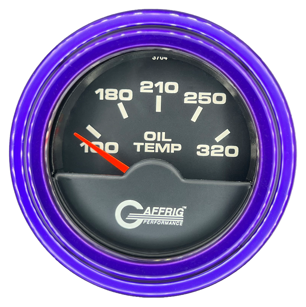 #5020 2 INCH ELECTRIC OIL TEMP. 100-320 F Black Purple / Step