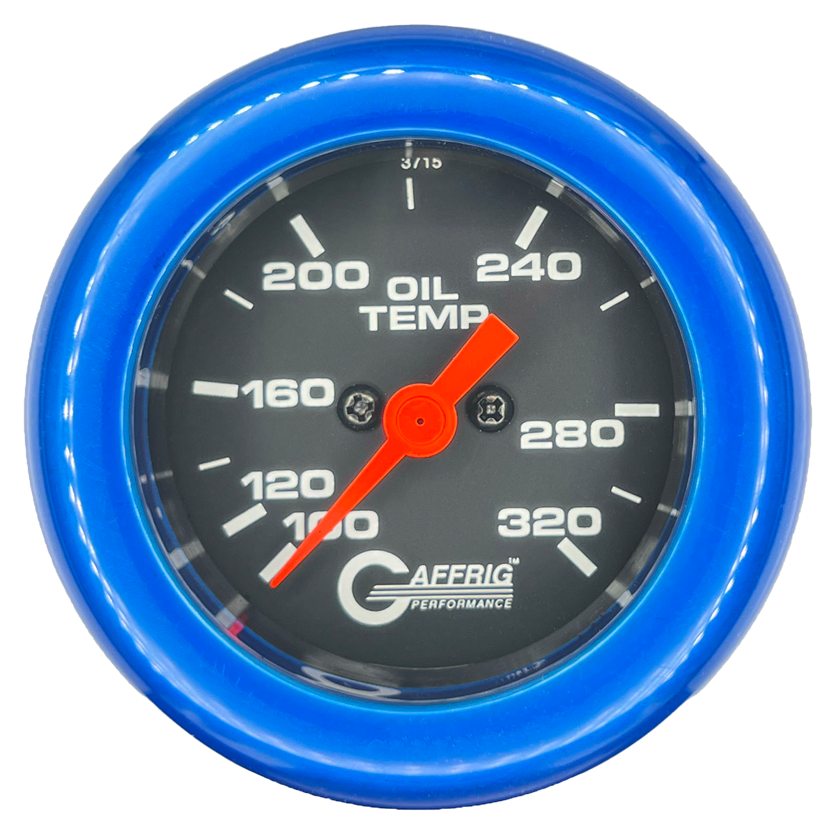 #5022 2 INCH ELECTRIC OIL TEMP. 100-320 F Black Blue / Step